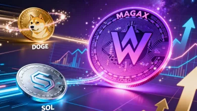 Dogecoin、Solana 和 Magax 的趋势图表现引起关注